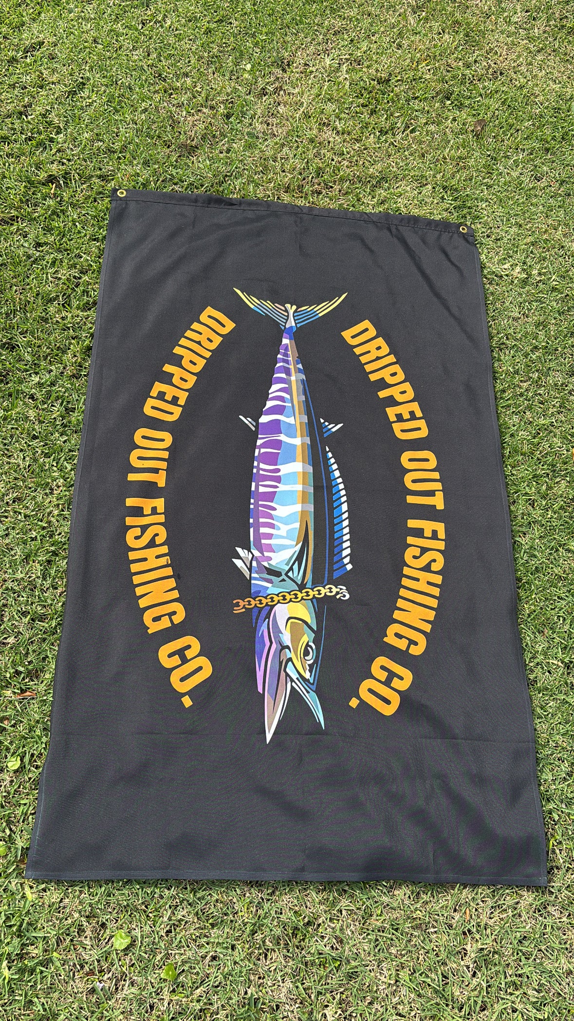 Dripped Out Fishing Co Flags